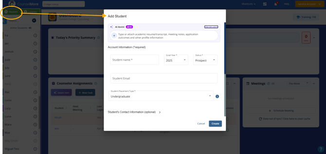 AIaddstudent