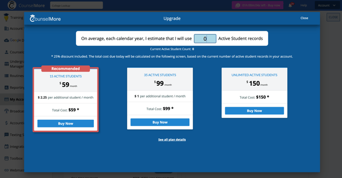 Pricing in app no 35-1