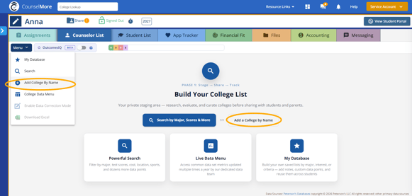 addcollegebyname