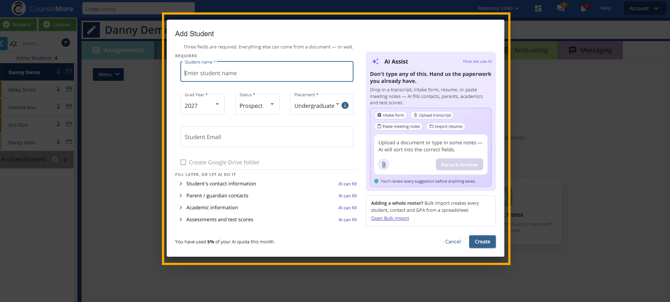 addstudentform