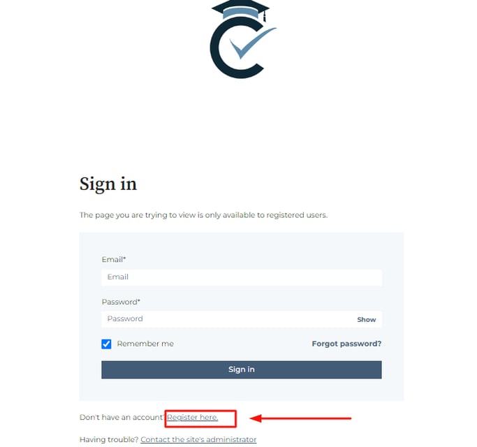 Register to your NEW CounselMore Service Portal