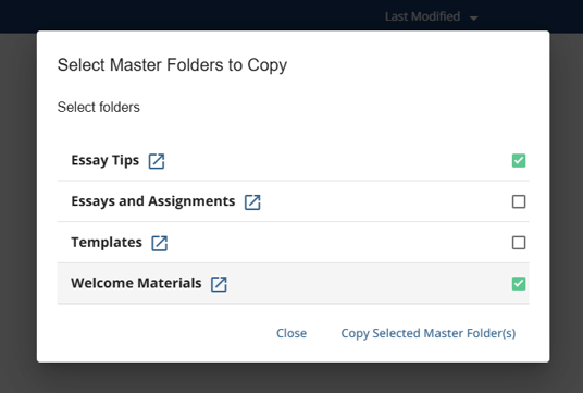 selectmasterfolder